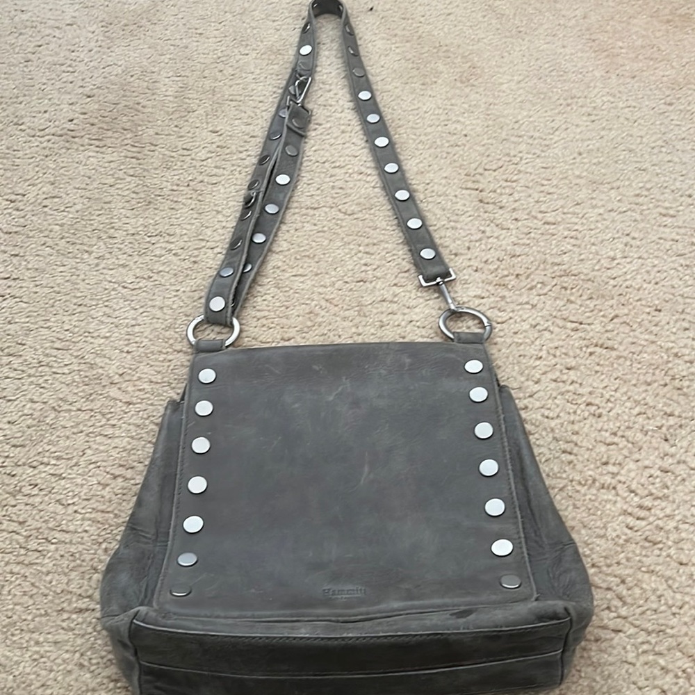 Adorable Hammitt bag in grey suede